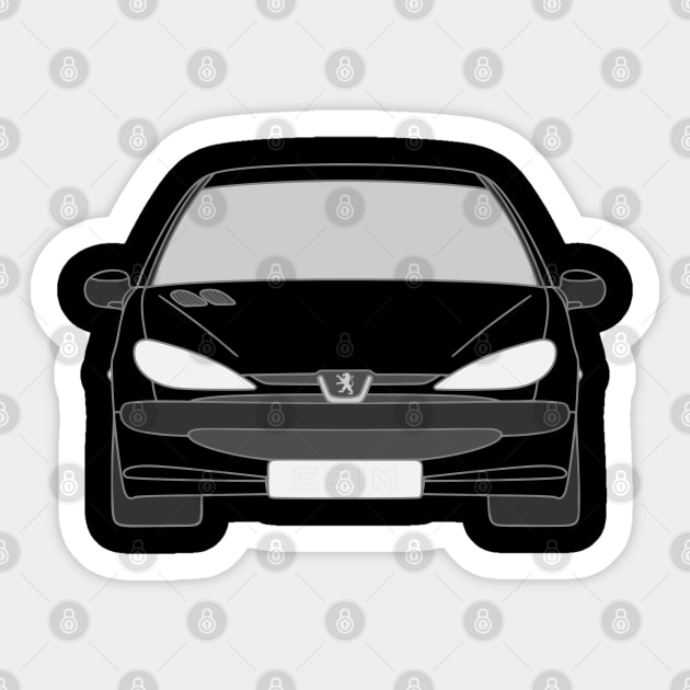 Peugeot 206 Sticker by EDIM